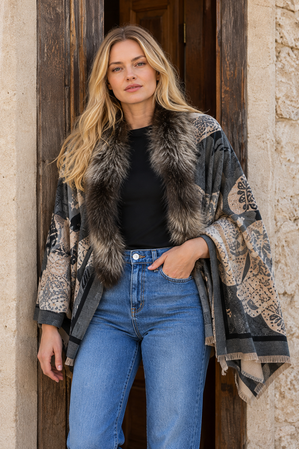 The Manhattan Botanical Reversible Wrap