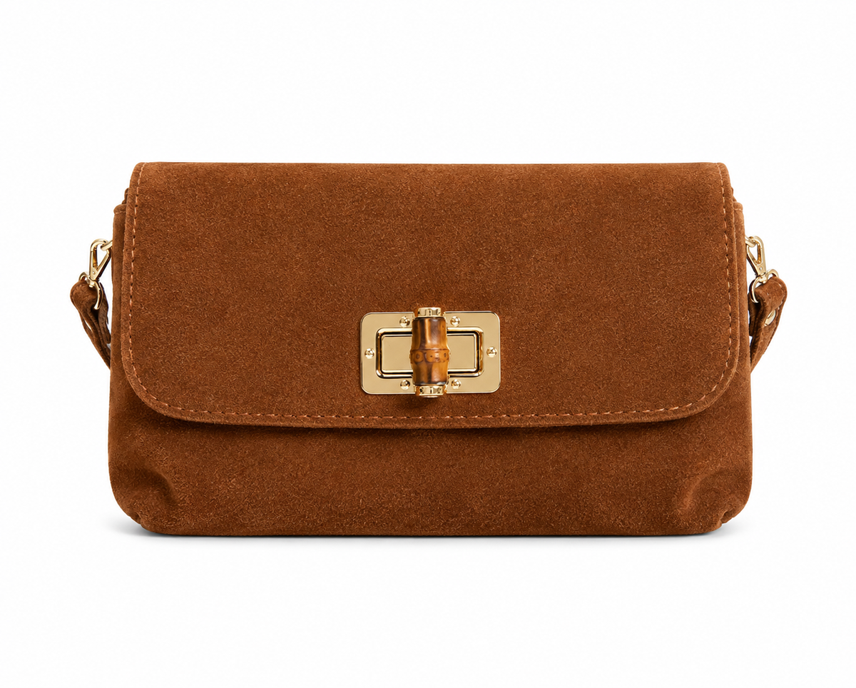 San Gimignano Suede Bag