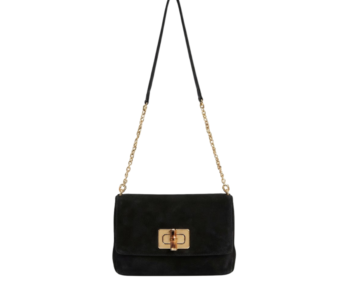 San Gimignano Suede Bag