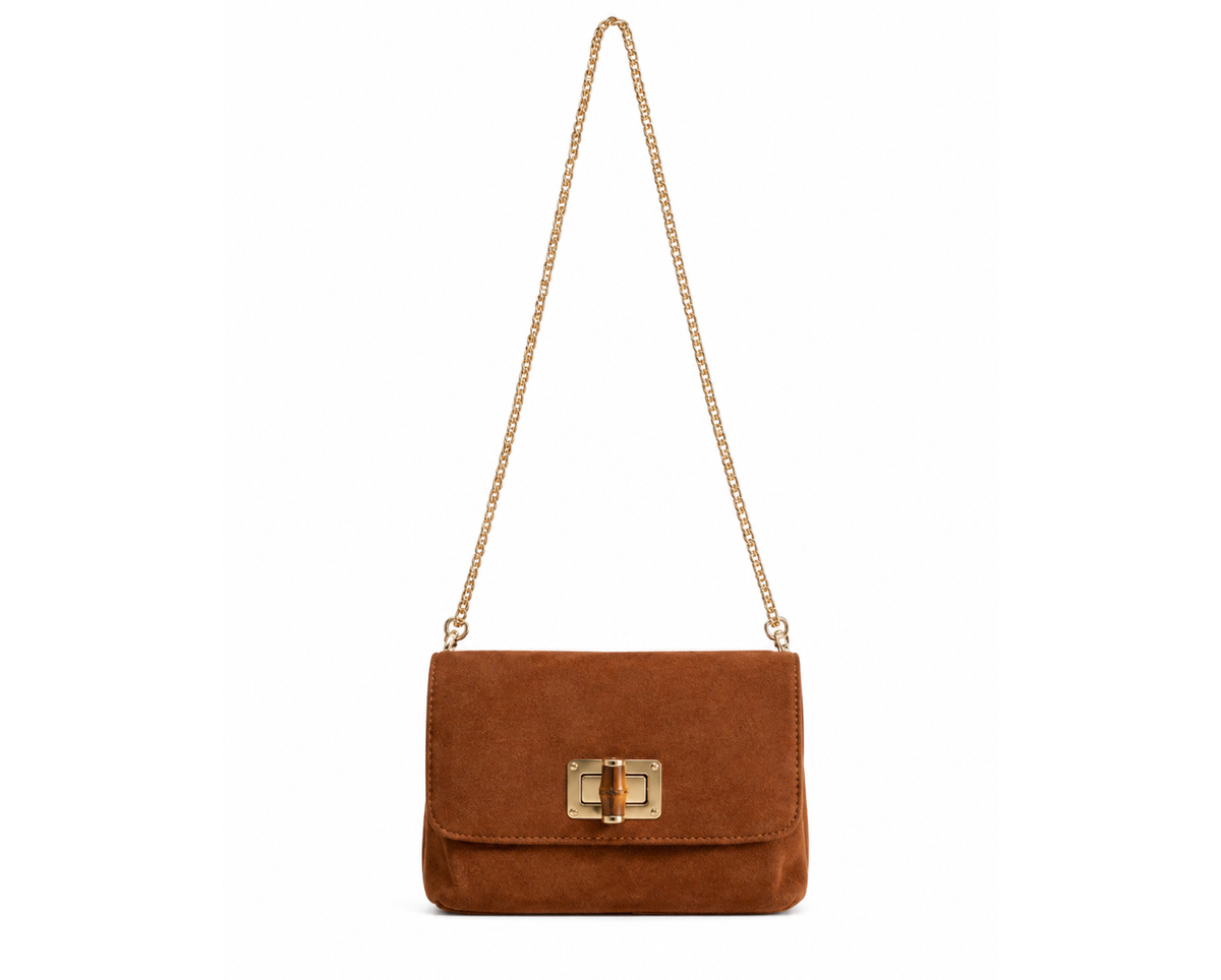 San Gimignano Suede Bag