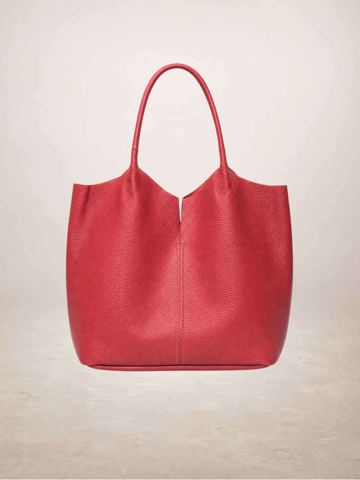 NERINA - Leather bag: Black