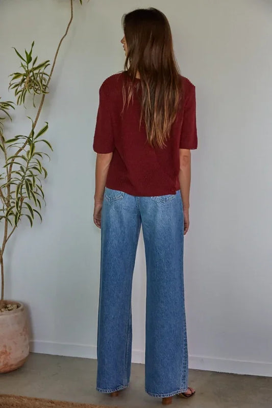 HALSEY SWEATER TOP image 1