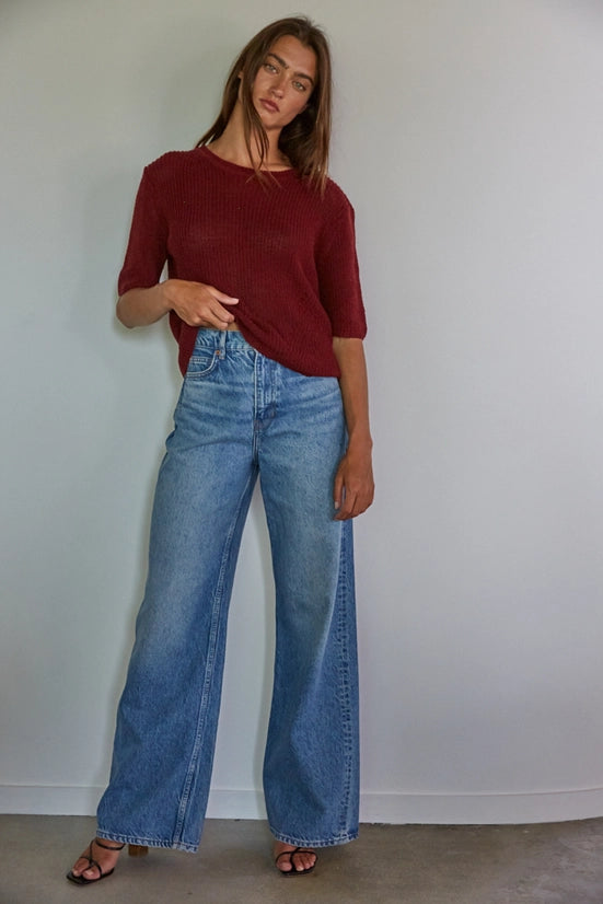 HALSEY SWEATER TOP image 2