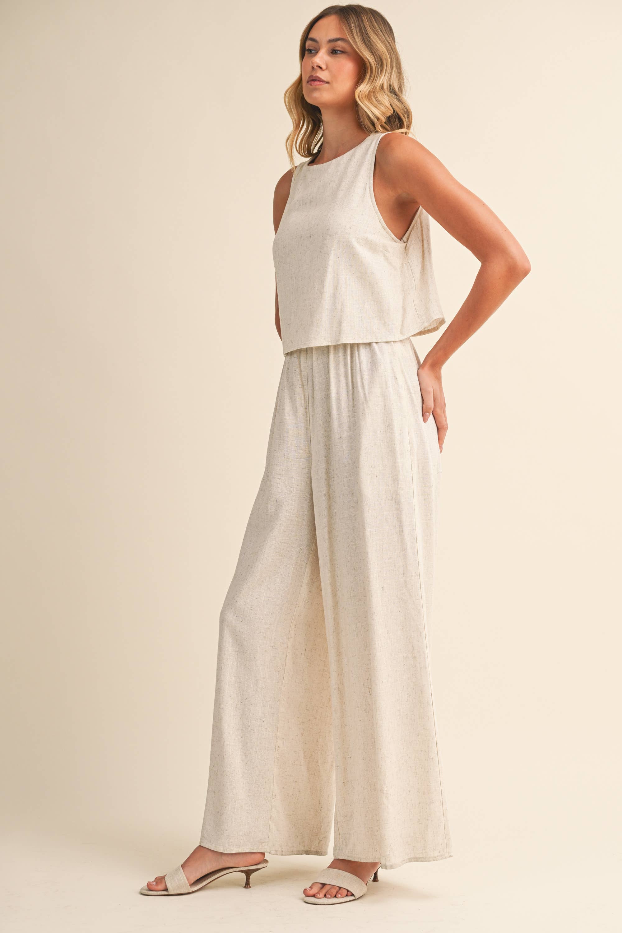 The Amalfi Linen Jumpsuit