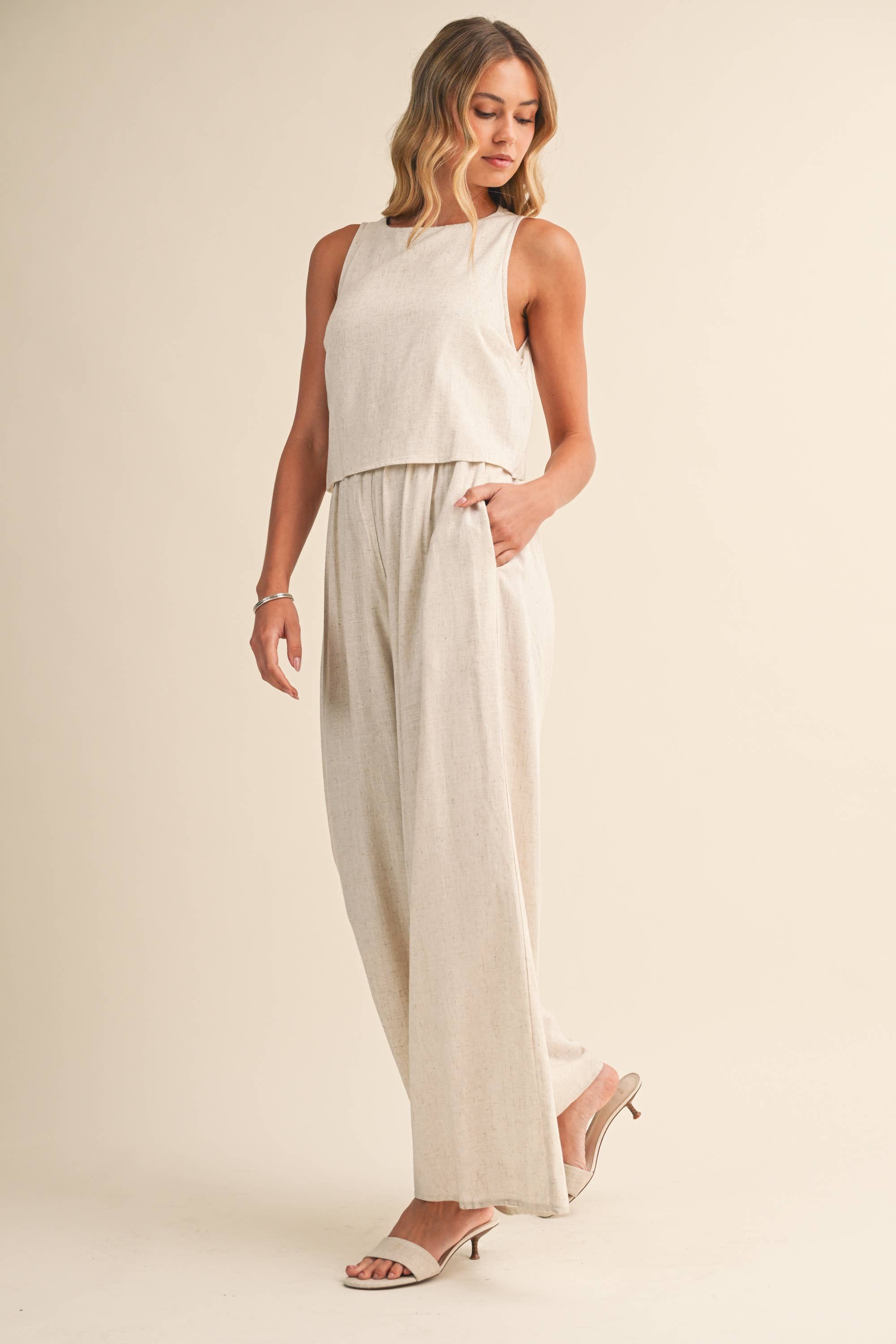 The Amalfi Linen Jumpsuit