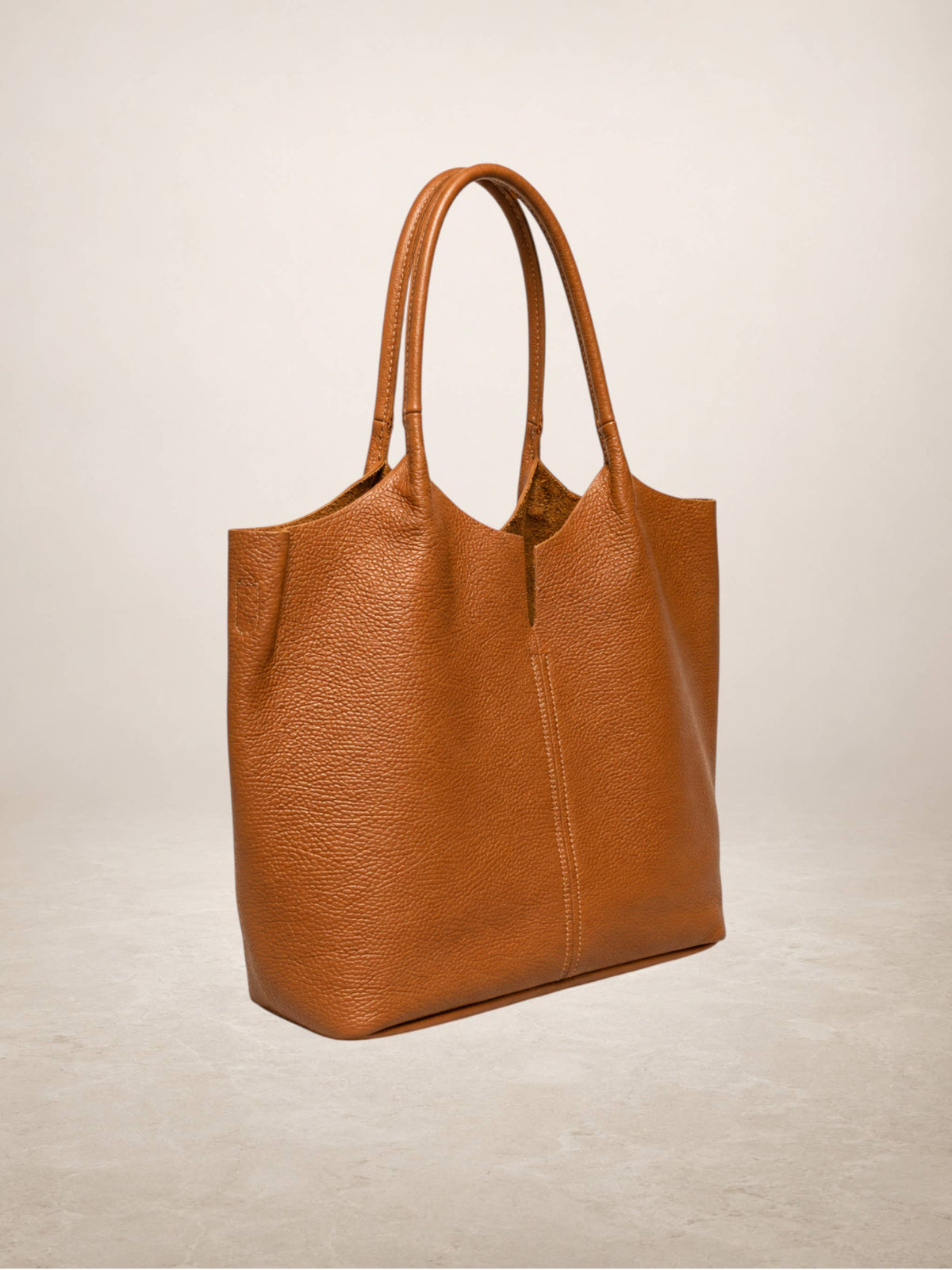 NERINA - Leather bag: Black