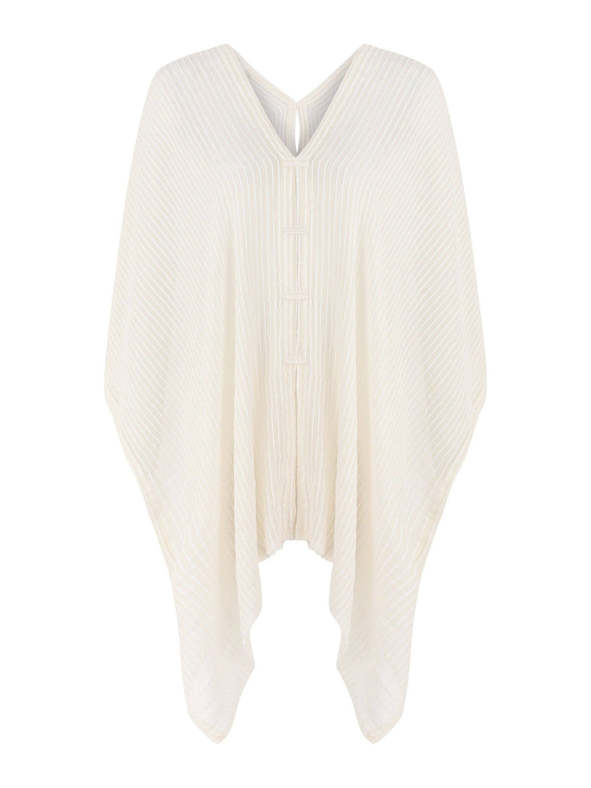 Ava Kimono - White Stripes: White Stripes / One Size