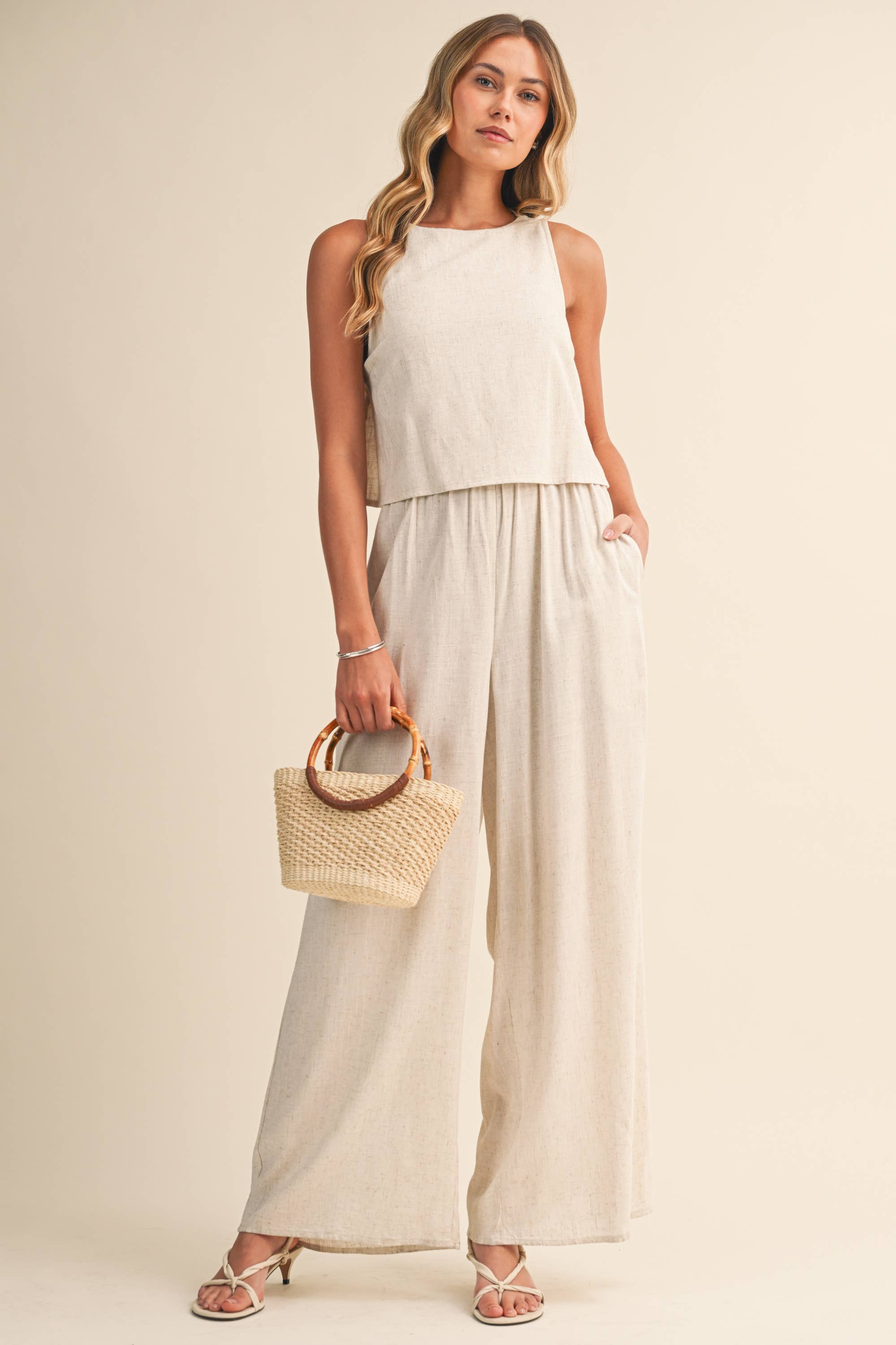 The Amalfi Linen Jumpsuit