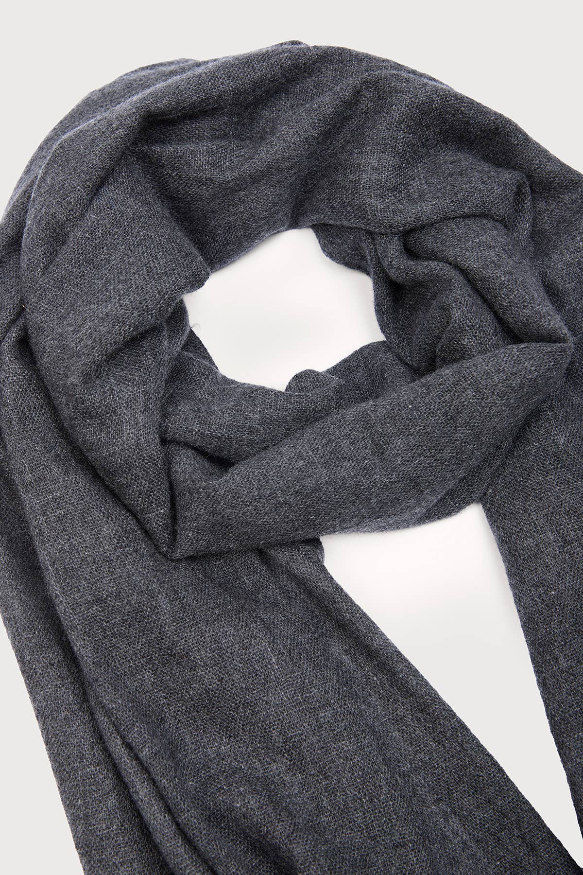 Cashmere & Silk Scarf — Ivory