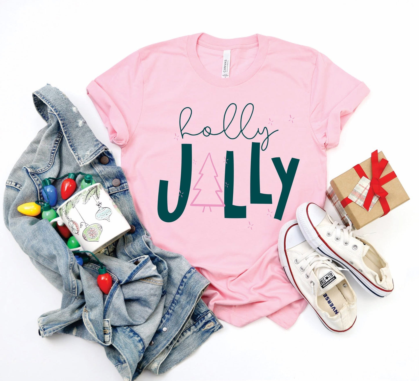 Holly Jolly Tree Tee