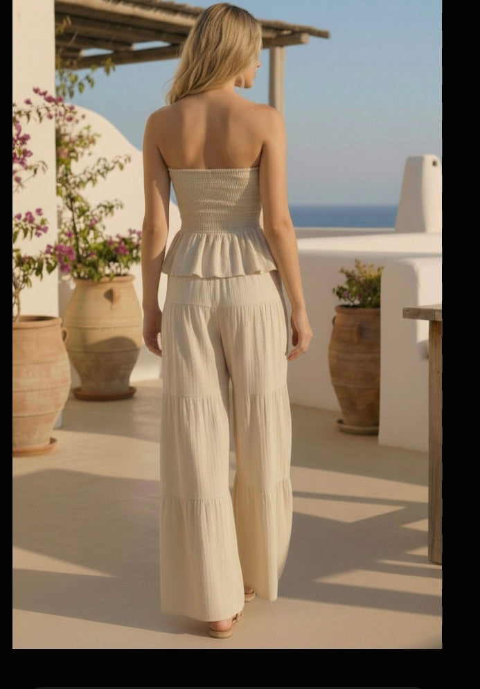 The Capri Coast Peplum Set