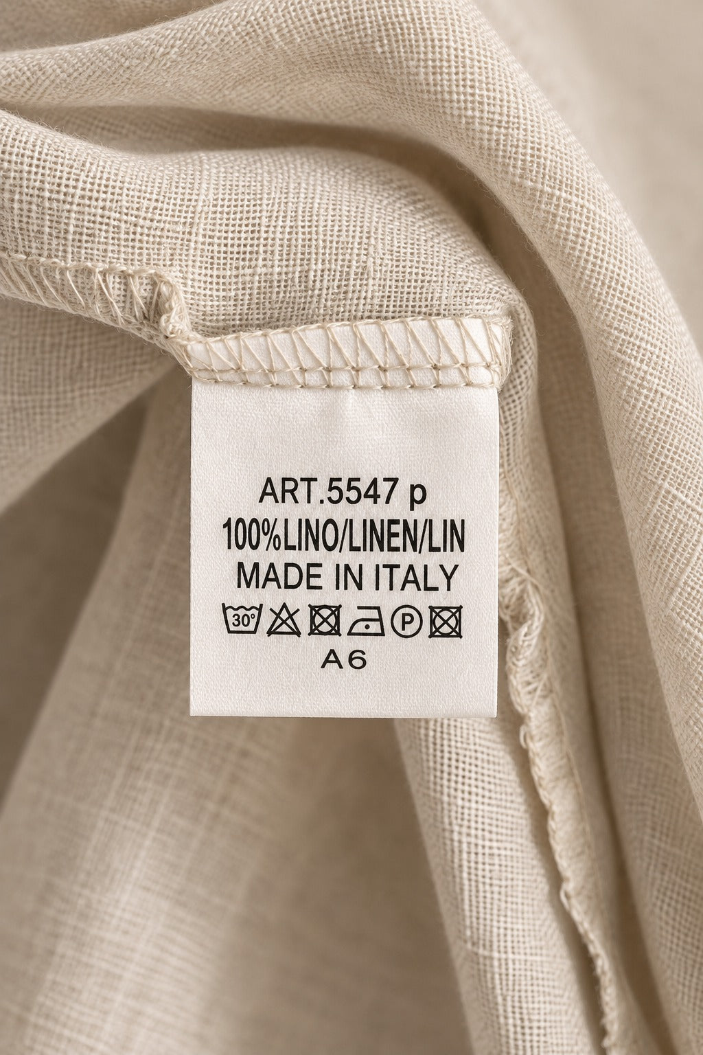 The Ischia Linen Cocoon Dress