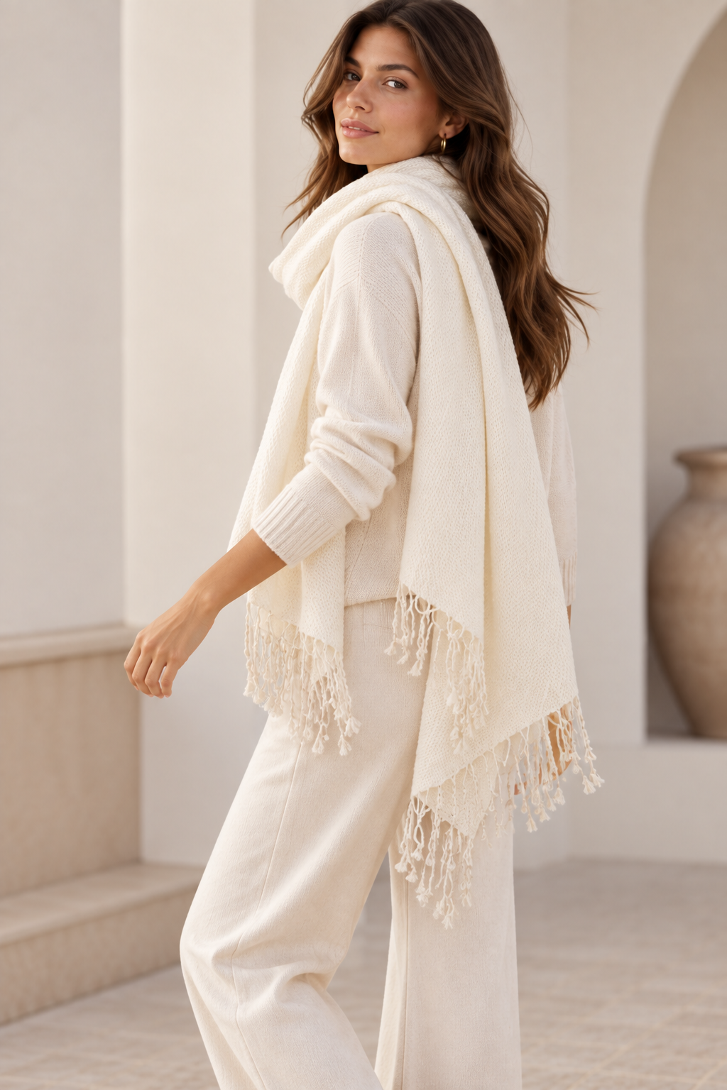 The Cashmere Pashmina - Black