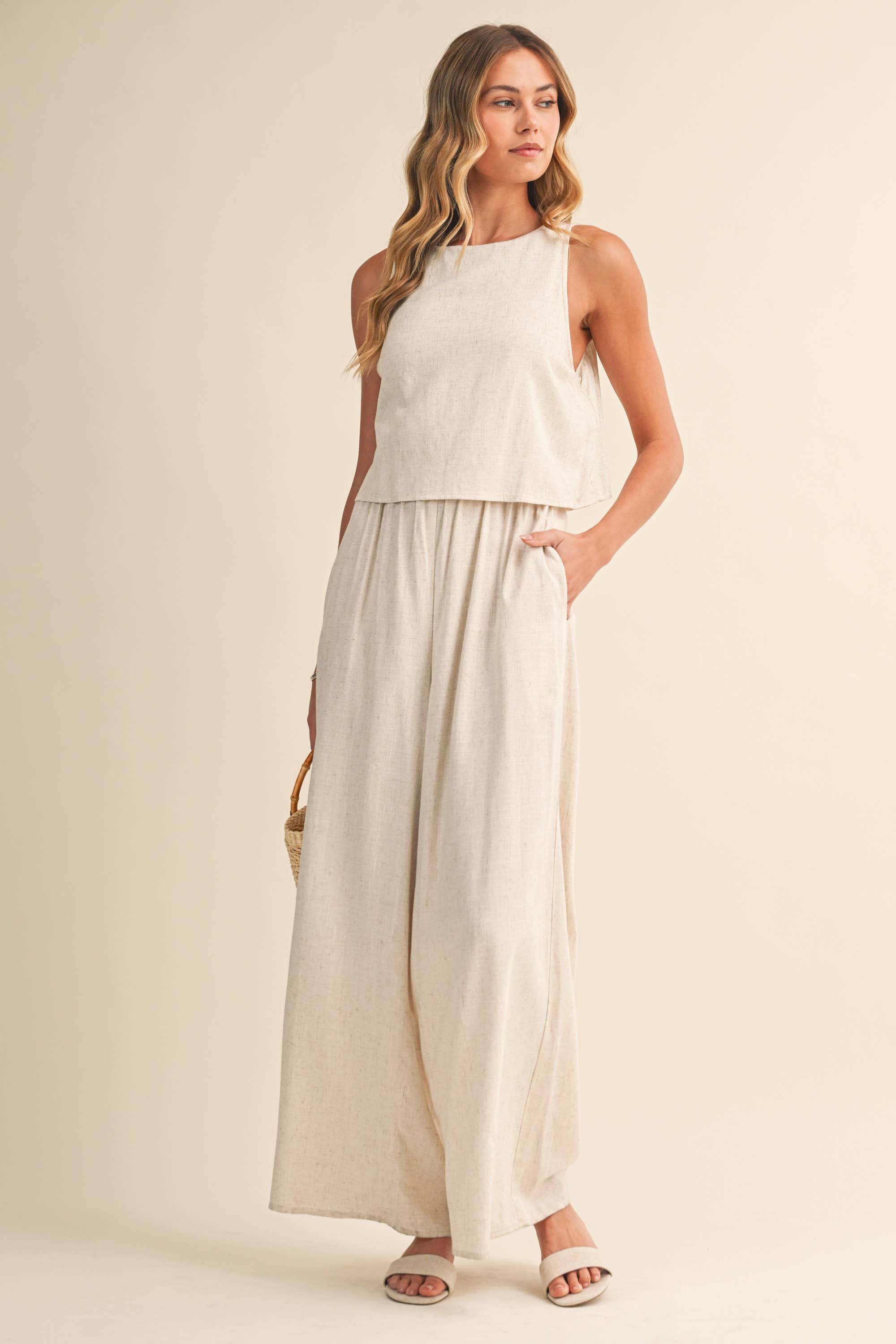 The Amalfi Linen Jumpsuit