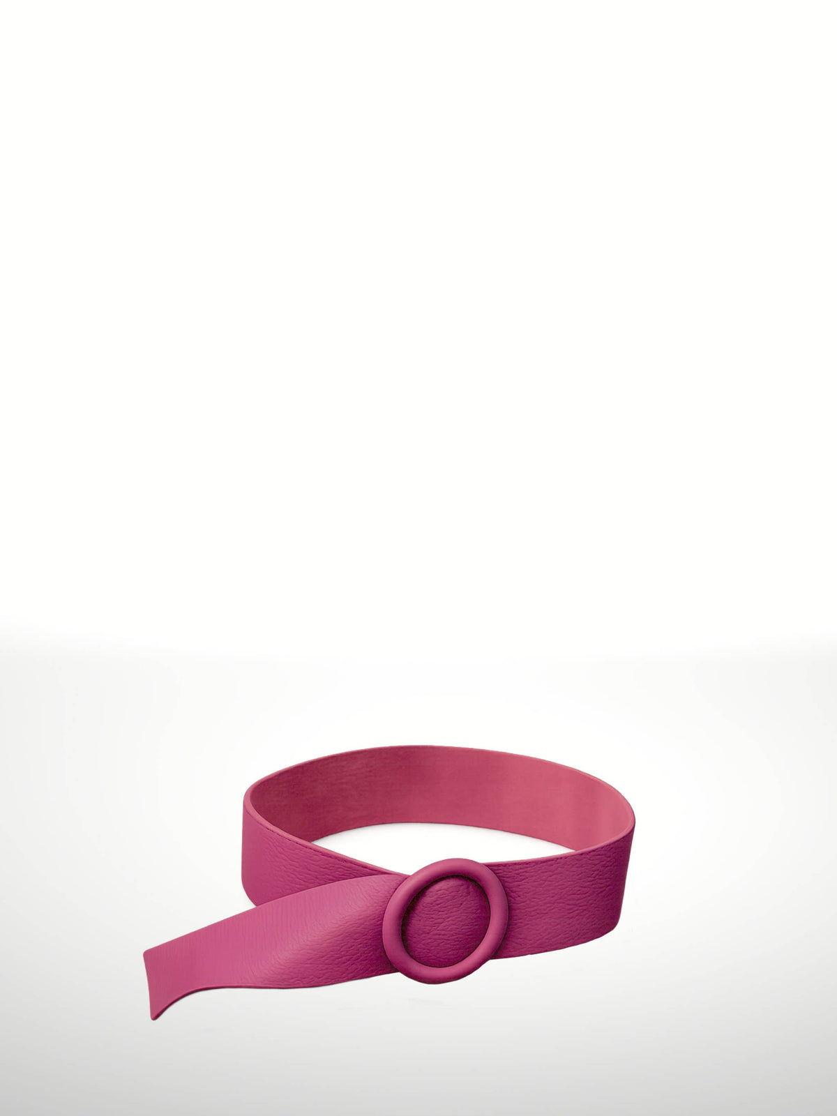 CLAUDIA - Leather belt 220218: Taupe