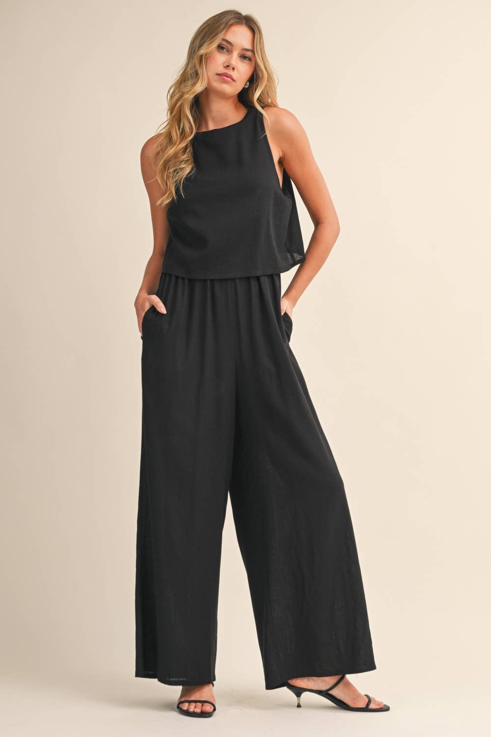 The Amalfi Linen Jumpsuit