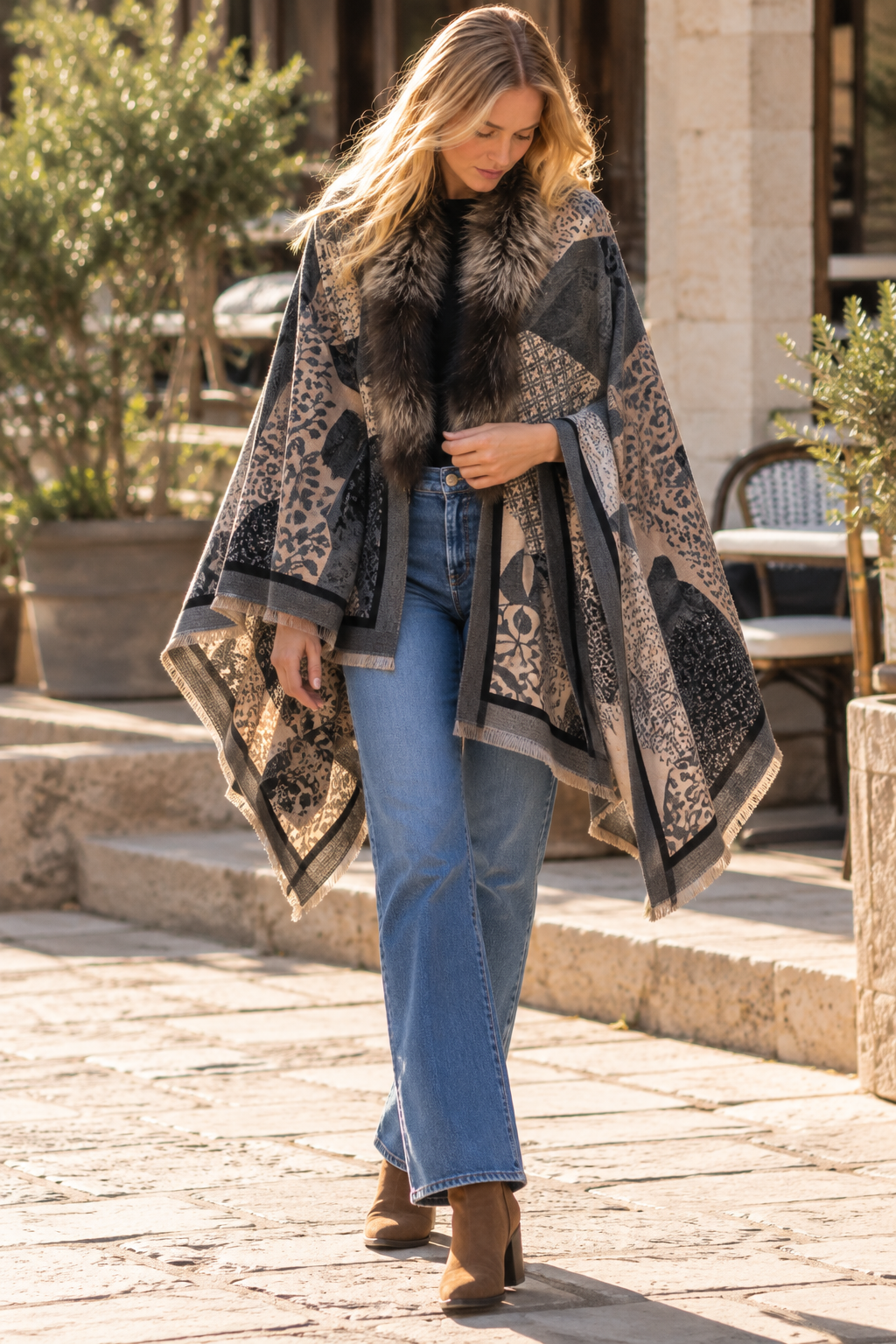 The Manhattan Botanical Reversible Wrap