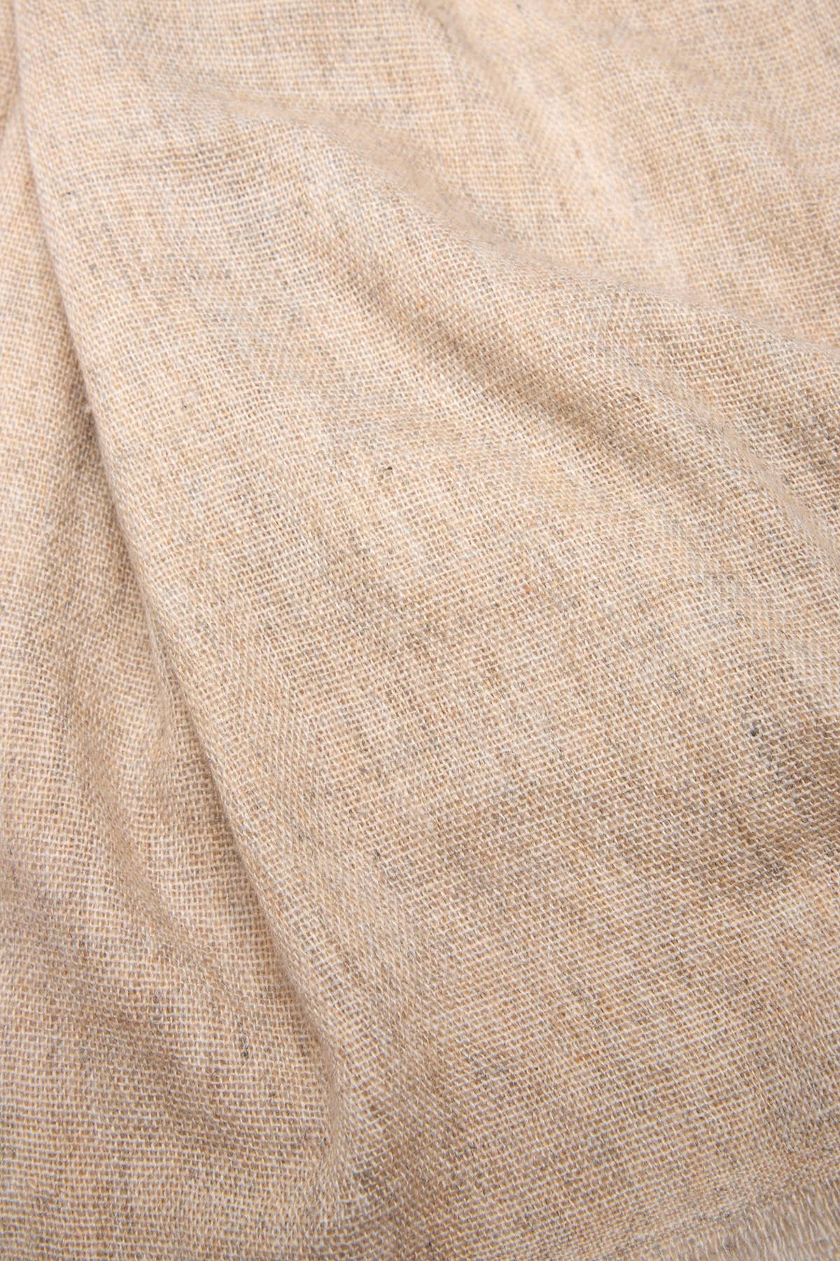 Cashmere & Silk Scarf — Ivory