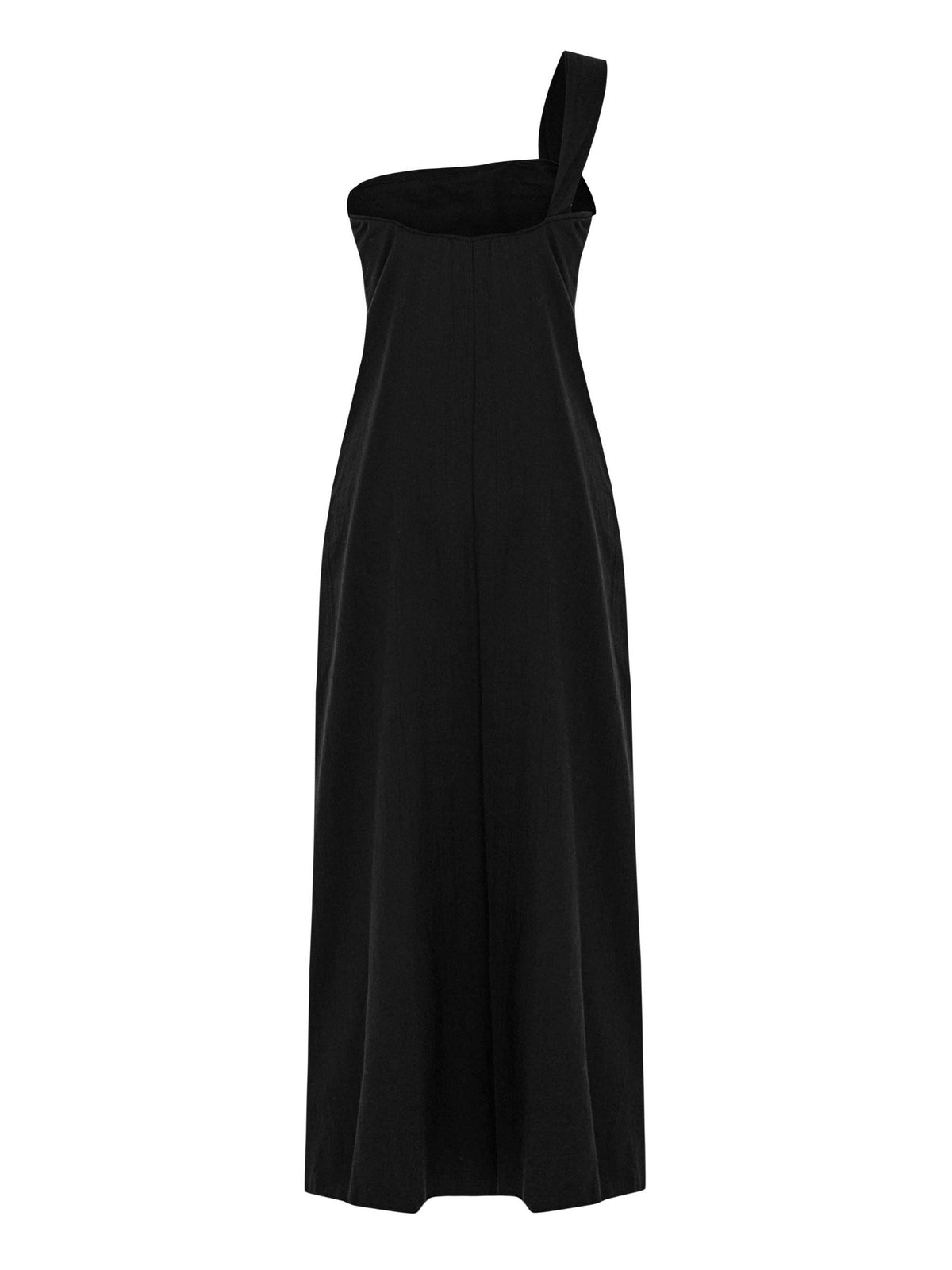 Pia Maxi Dress - Black: Black / S-M
