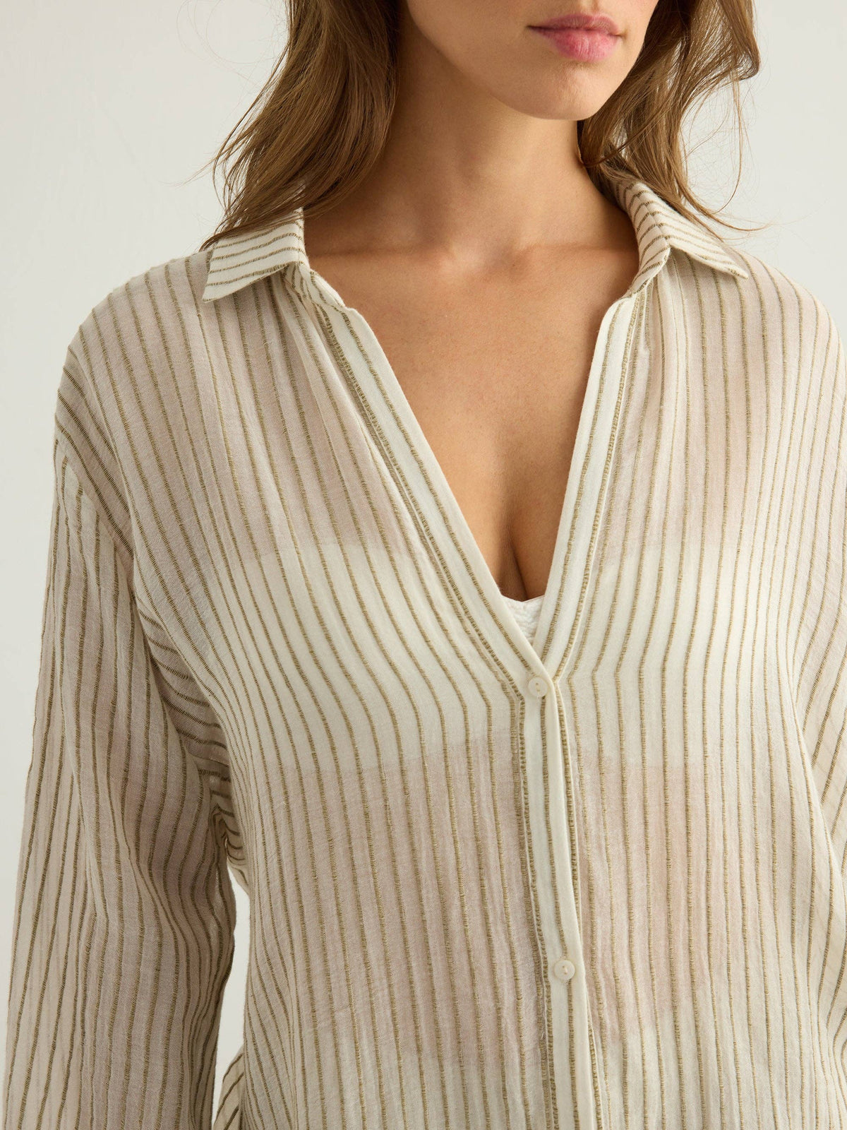 Voyage Set - Khaki Green Stripes: Khaki Green Stripes / One Size