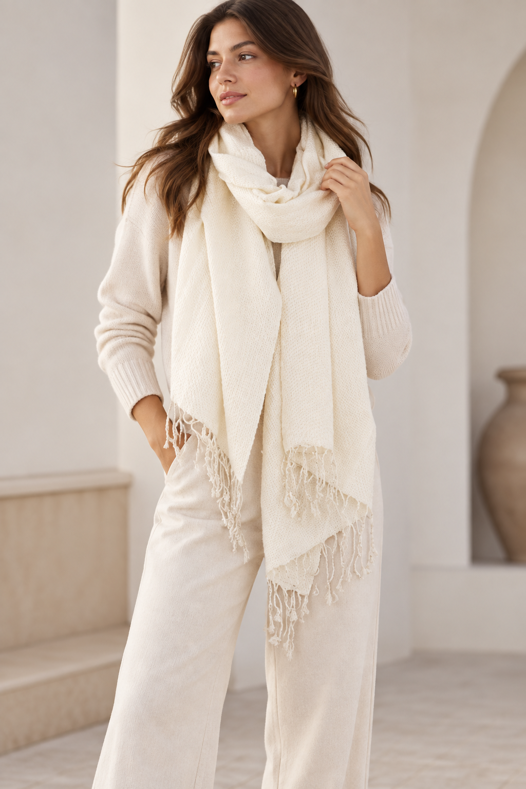 The Cashmere Pashmina - Black