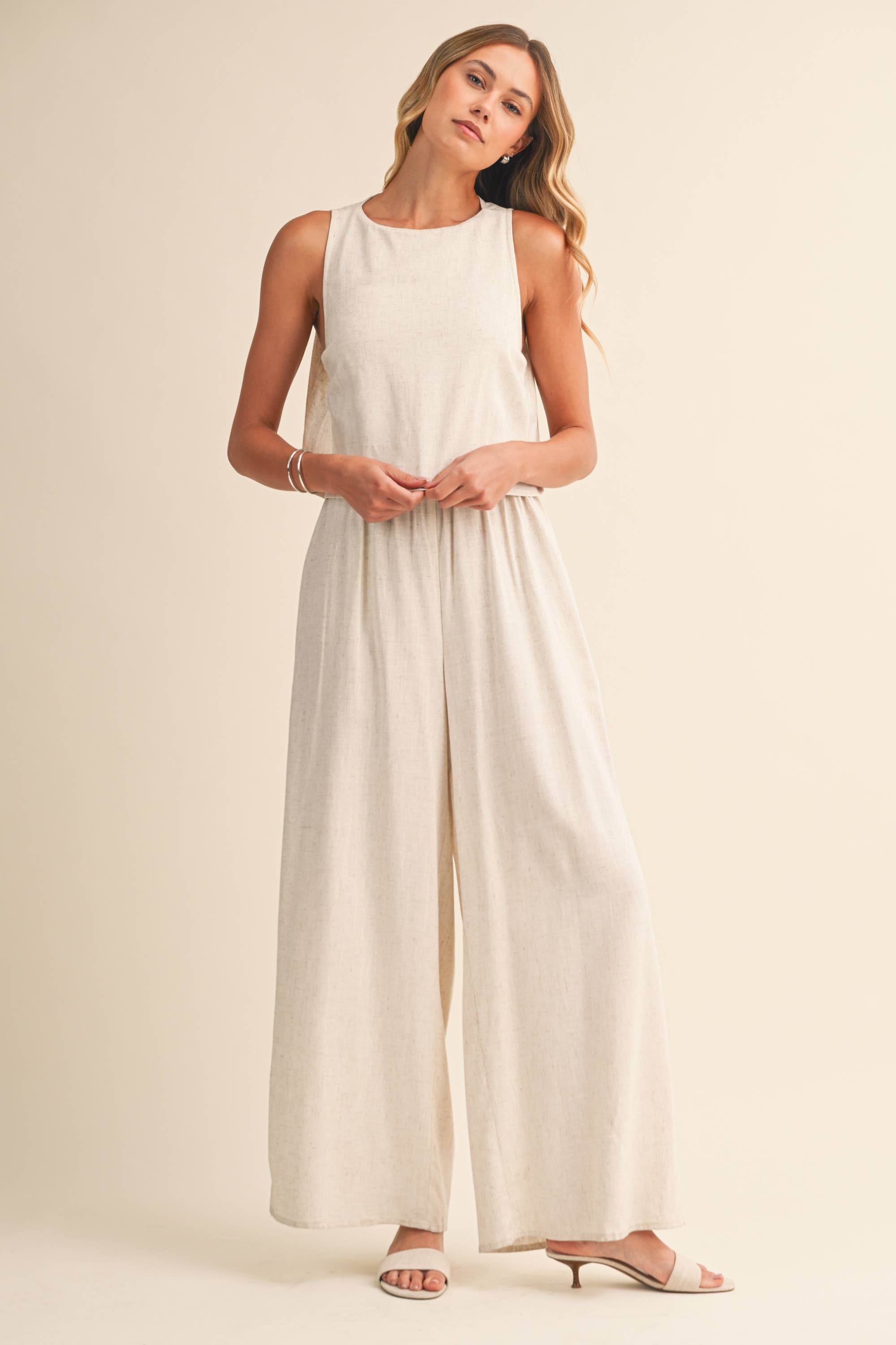 The Amalfi Linen Jumpsuit