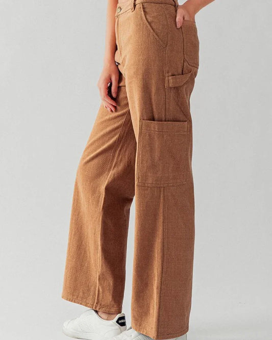 Emma Corduroy Straight Leg Pants image 1