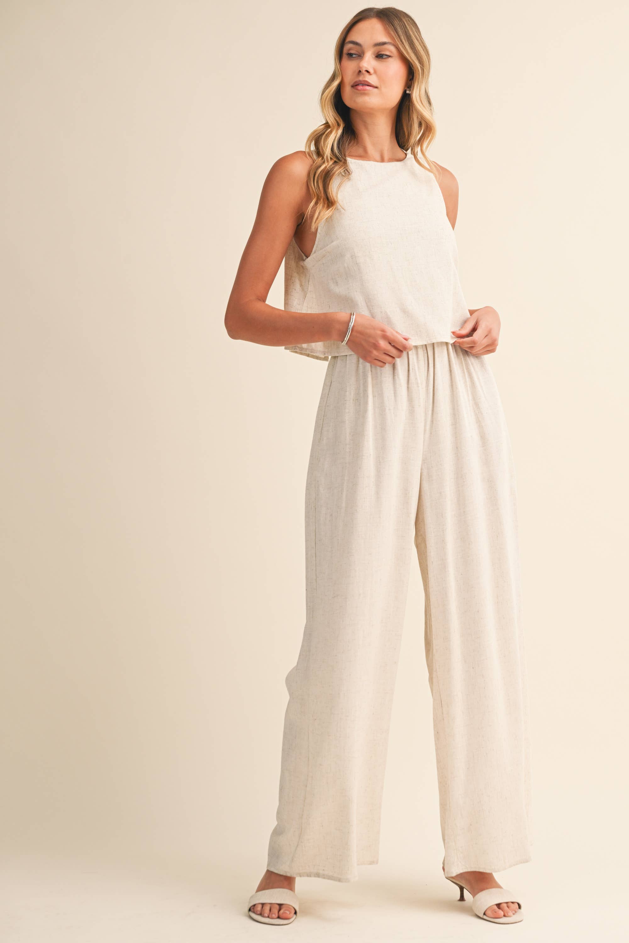 The Amalfi Linen Jumpsuit