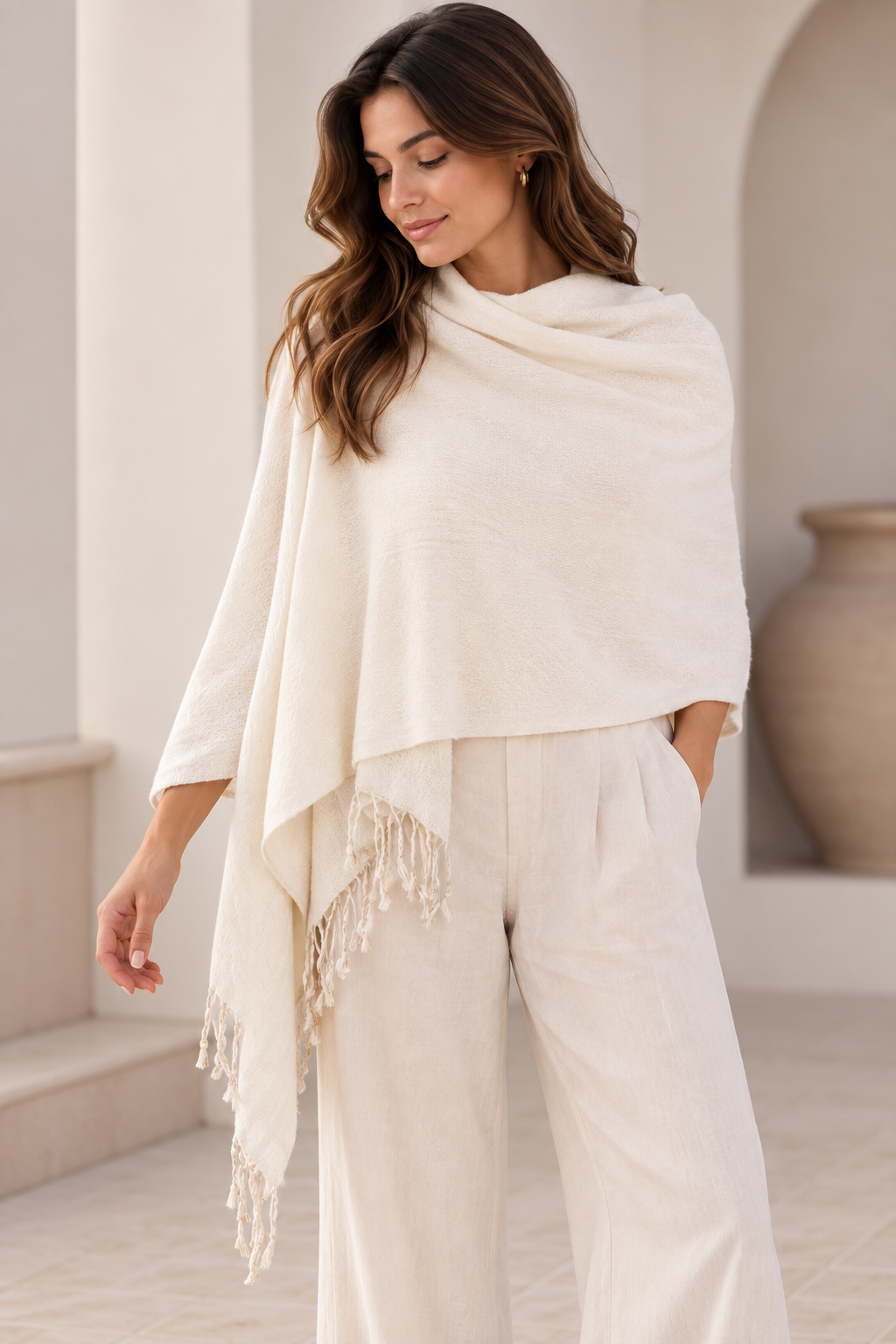 The Cashmere Pashmina - Black