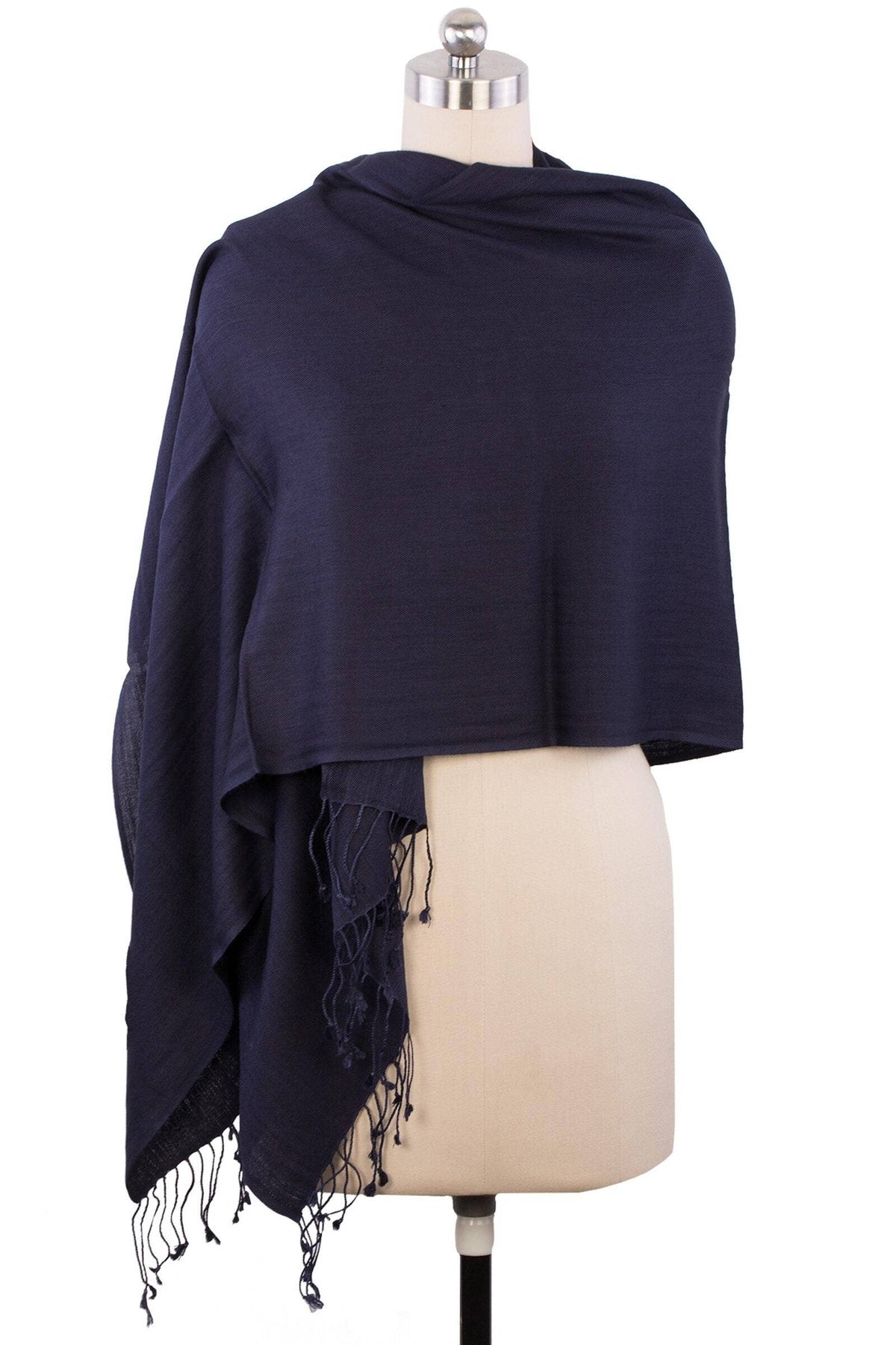 Zerenity Cashmere Scarf: Black