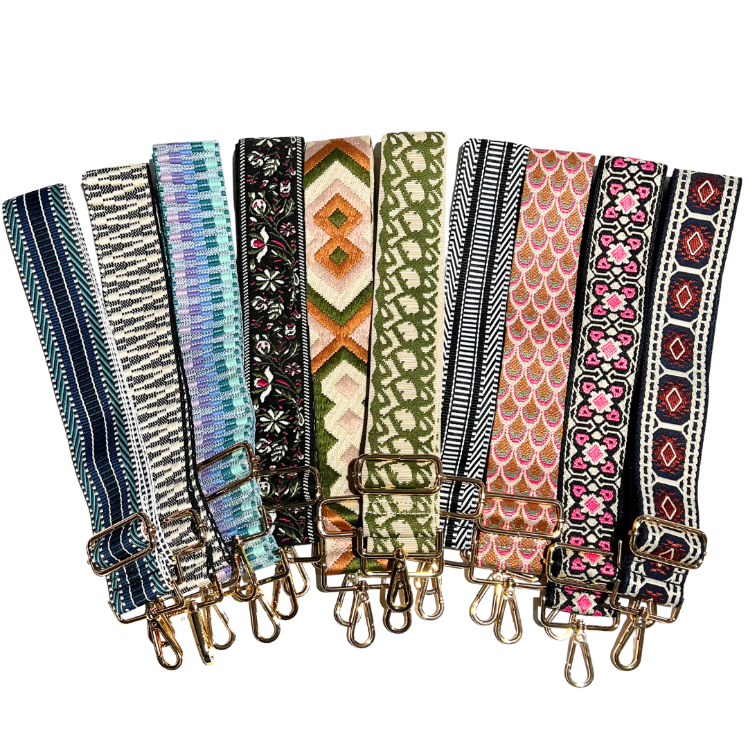 Adjustable Crossbody Straps - 2 Inch Wide