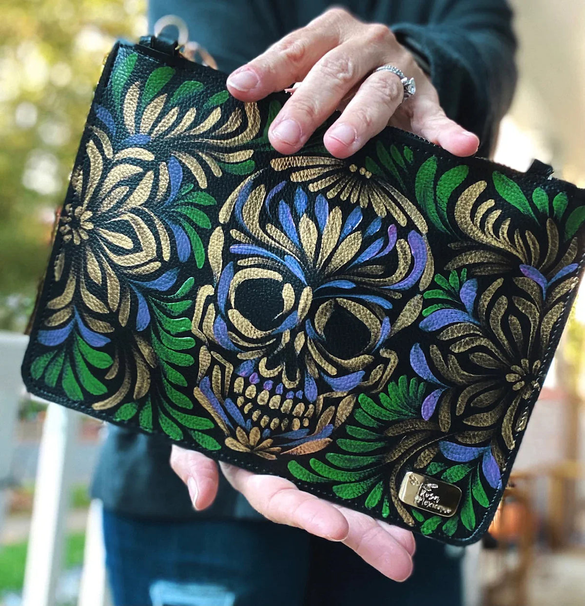 Hand Painted Crossbody by Rosa Mexicano image 9