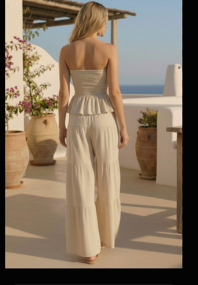 The Capri Coast Peplum Set