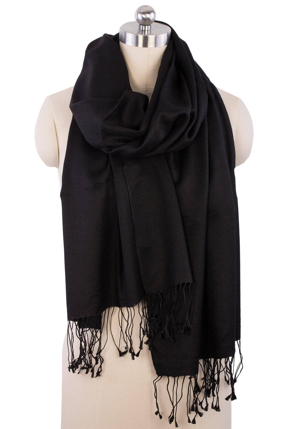 The Cashmere Pashmina - Black