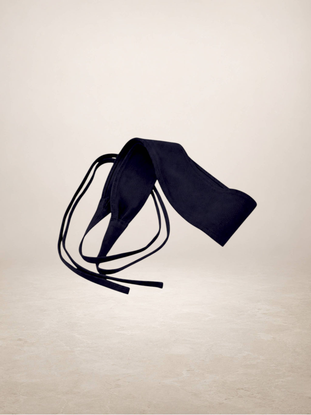 JUDIT - Suede leather sash belt: Taupe