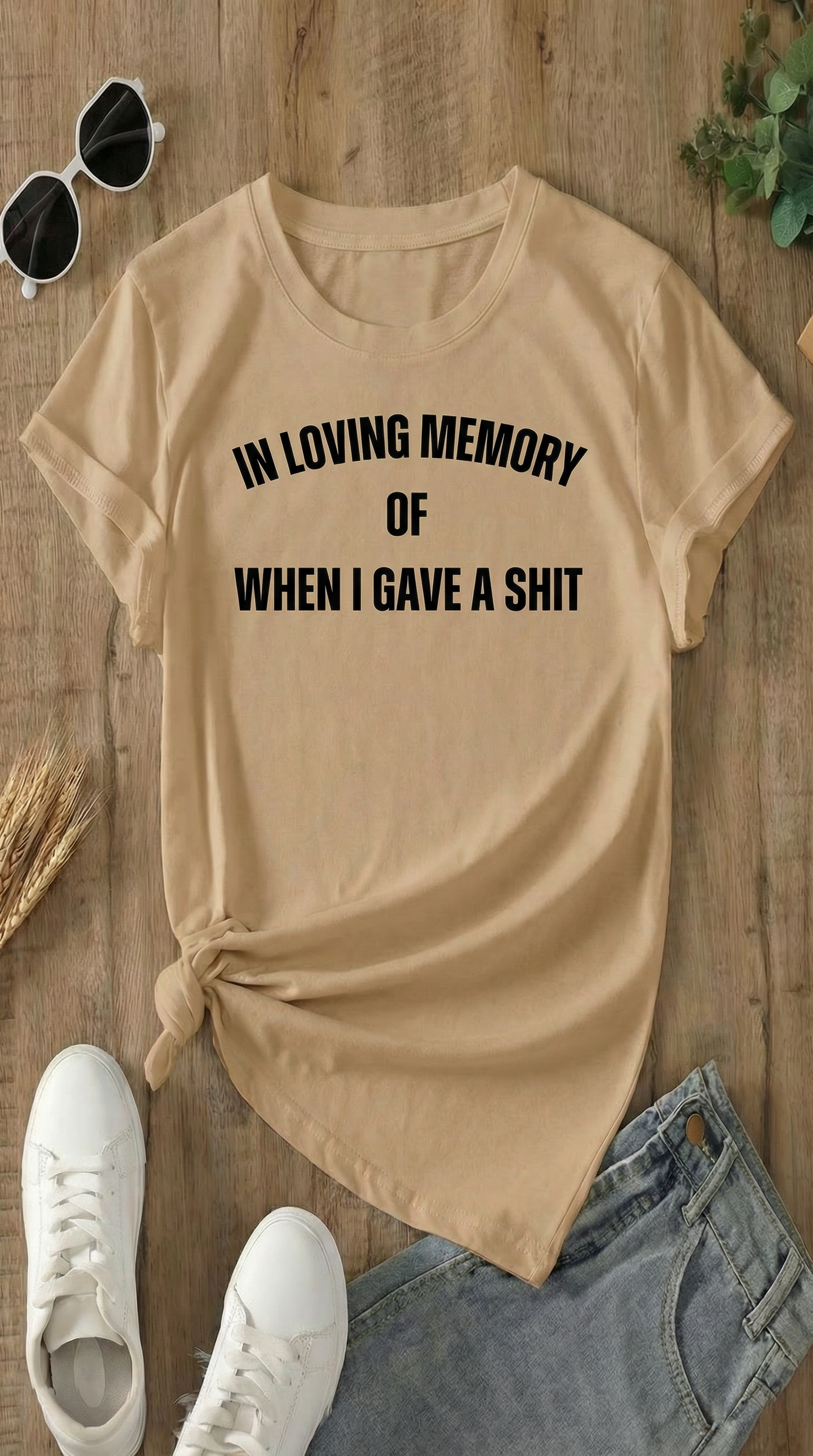 In Loving Memory Of When I Gave A Shit Sweater