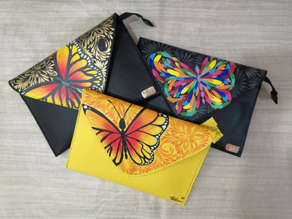 Hand Painted Clutch by Rosa Mexicano image 5