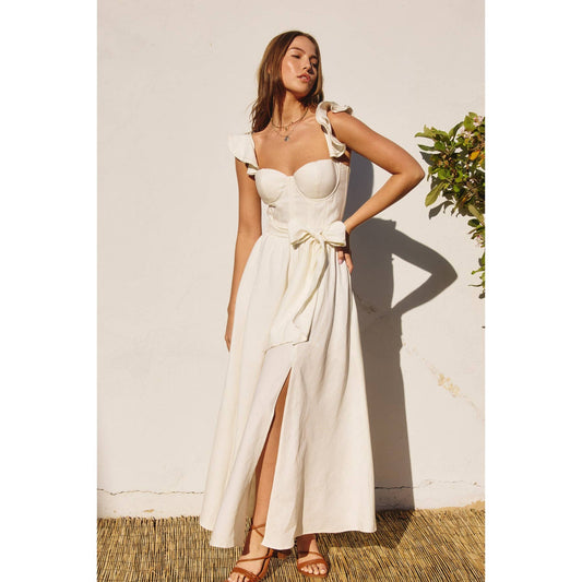 Amalfi Muse Corset Maxi Dress