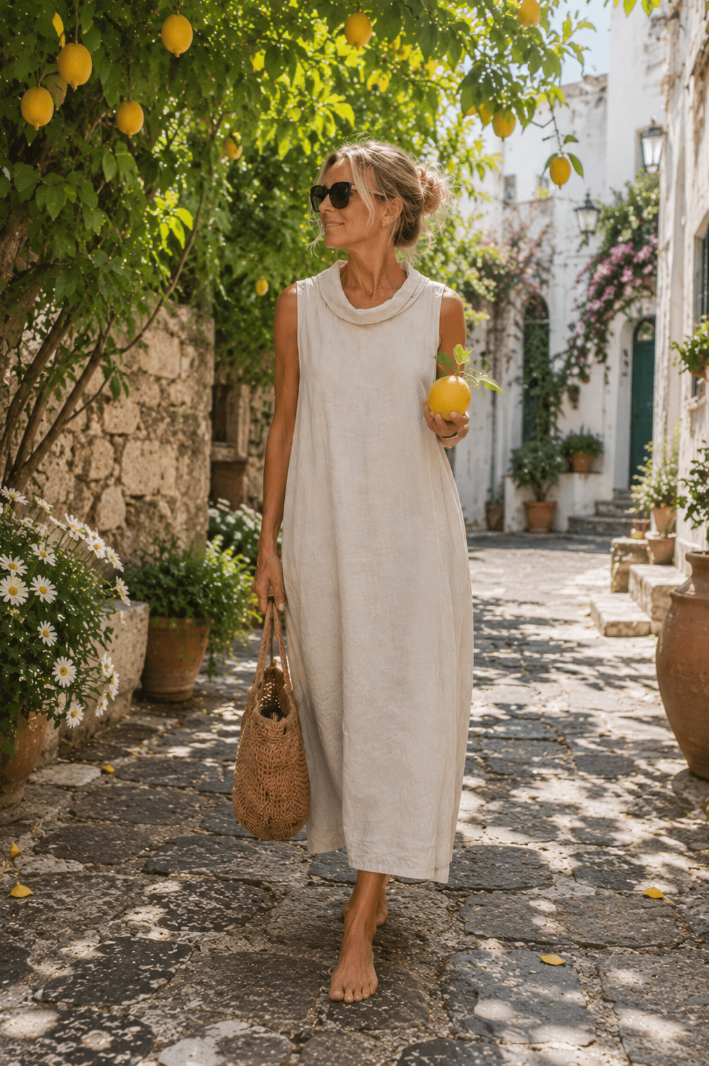 The Ischia Silhouette Dress