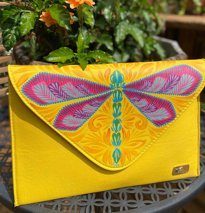 Hand Painted Clutch by Rosa Mexicano image 11