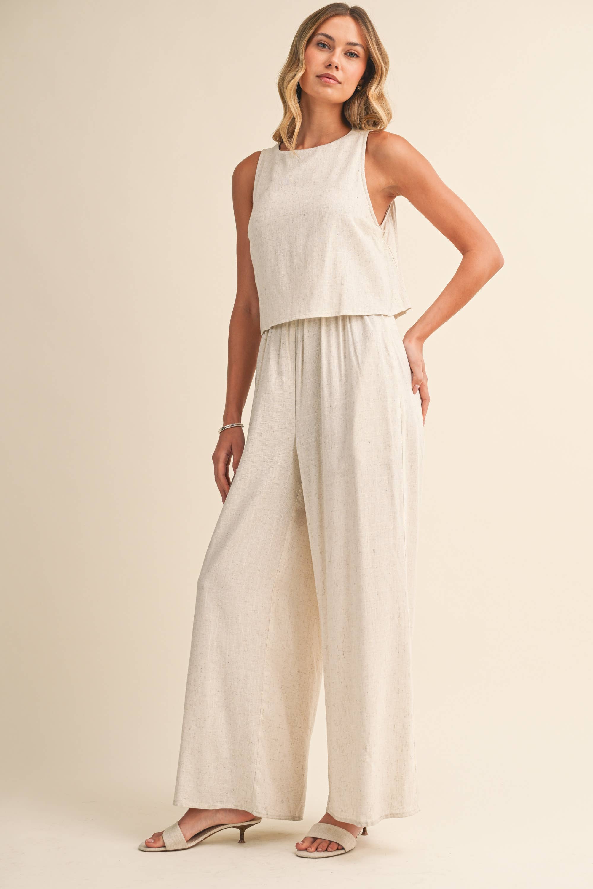 The Amalfi Linen Jumpsuit