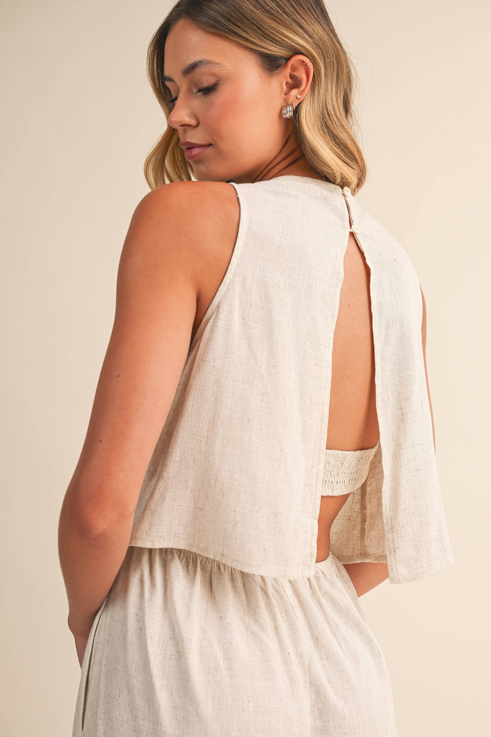 The Amalfi Linen Jumpsuit