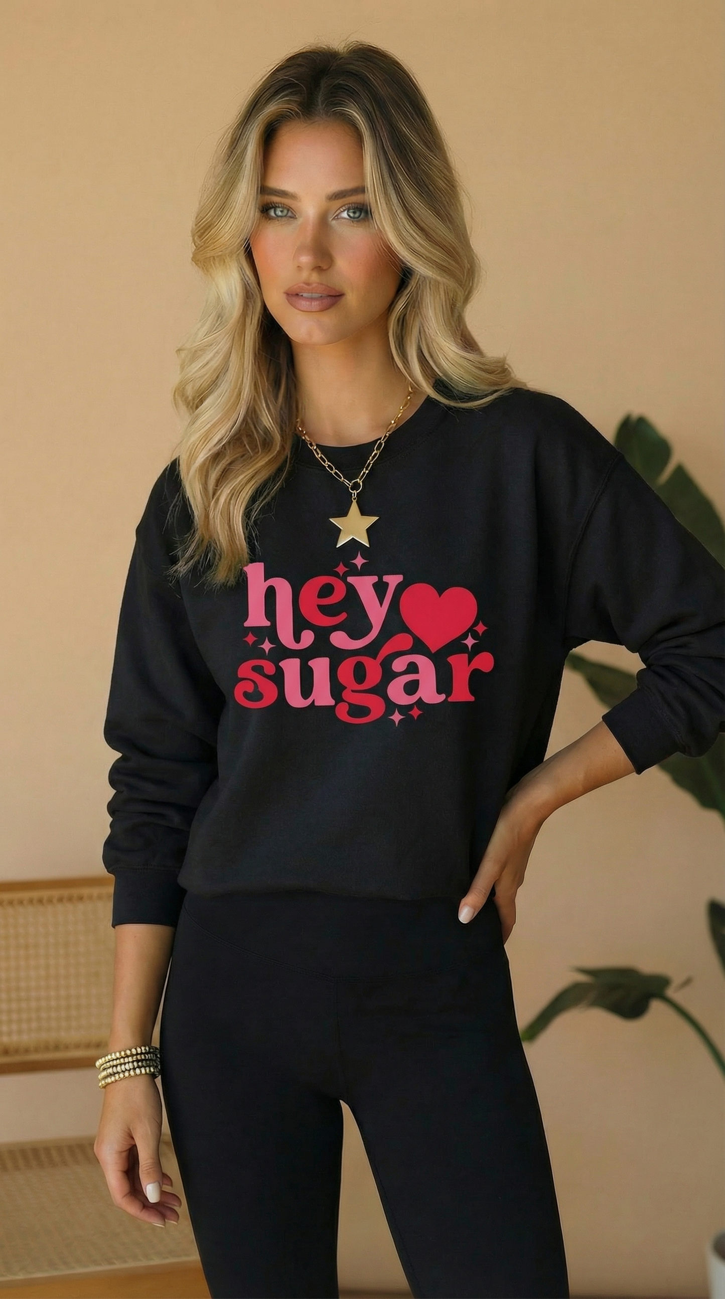 Hey Sugar Crewneck