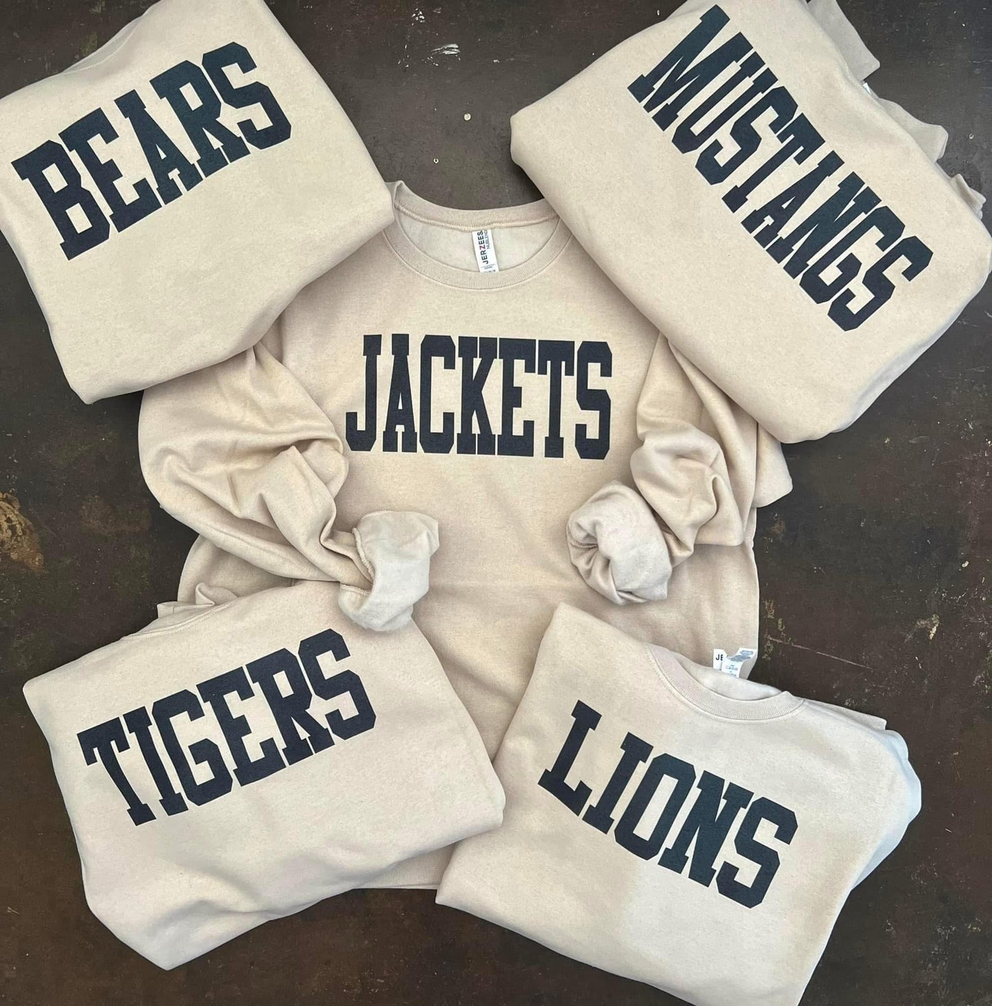Athletic Jersey Custom Tee and Sweatshirt