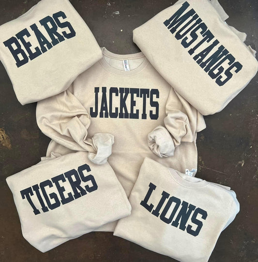 Athletic Jersey Custom Tee and Sweatshirt