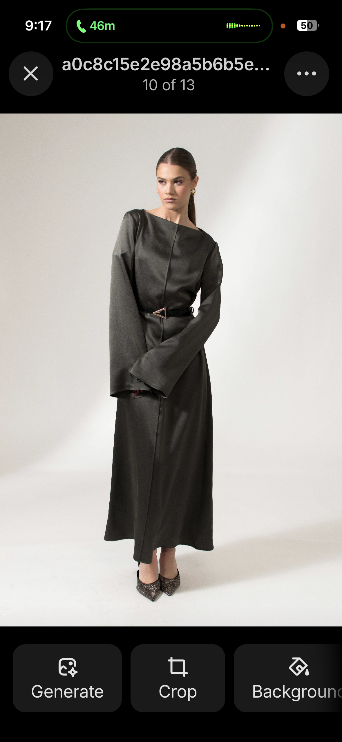 The Alicia Dress - Dark Gray