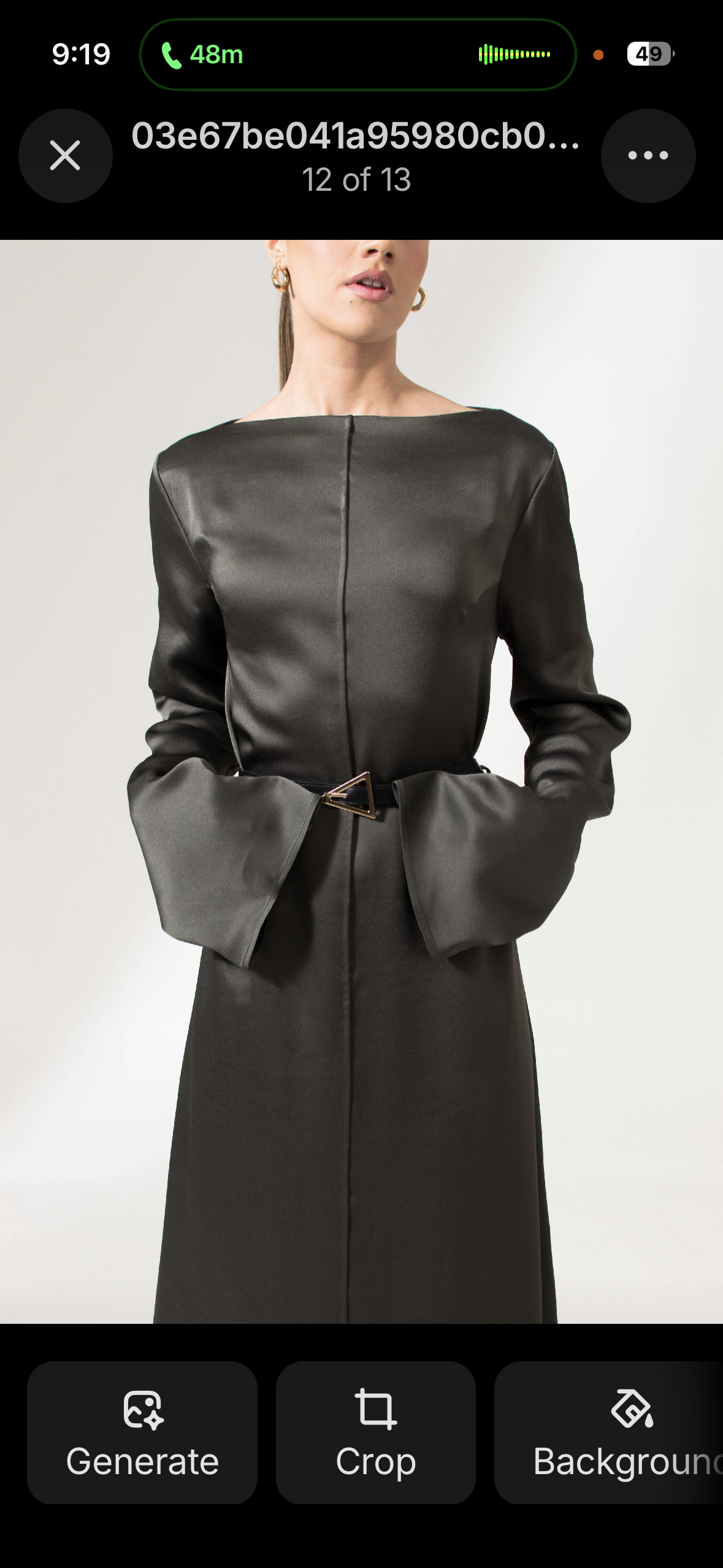 The Alicia Dress - Dark Gray