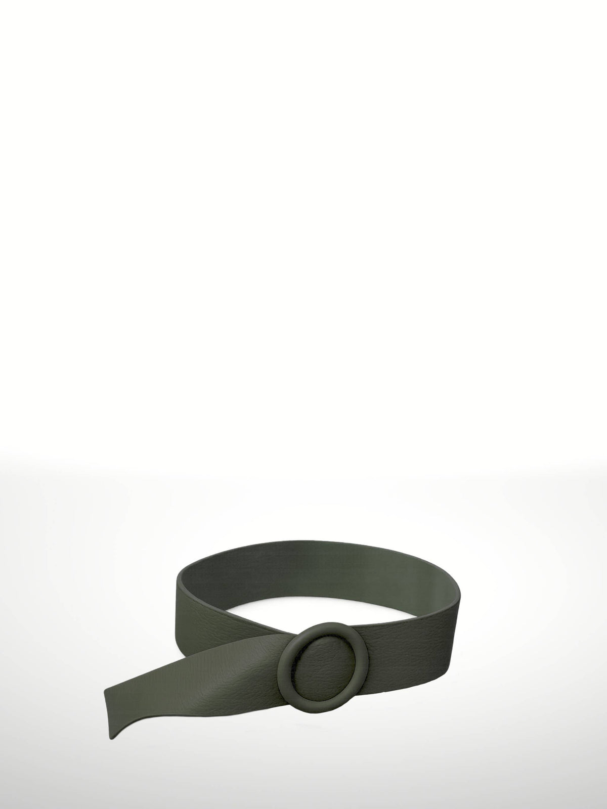 CLAUDIA - Leather belt 220218: Taupe
