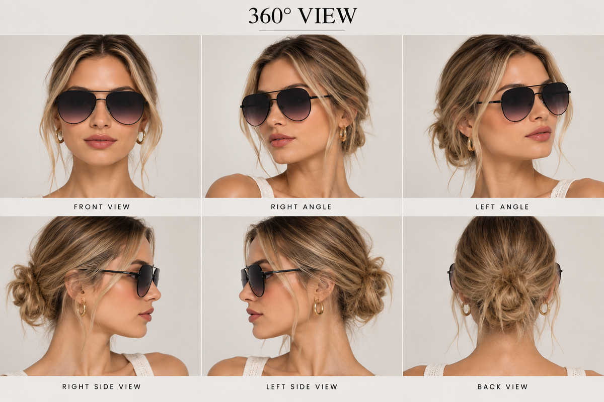 QUAY HIGH KEY EXTRA LARGE Sunglasses