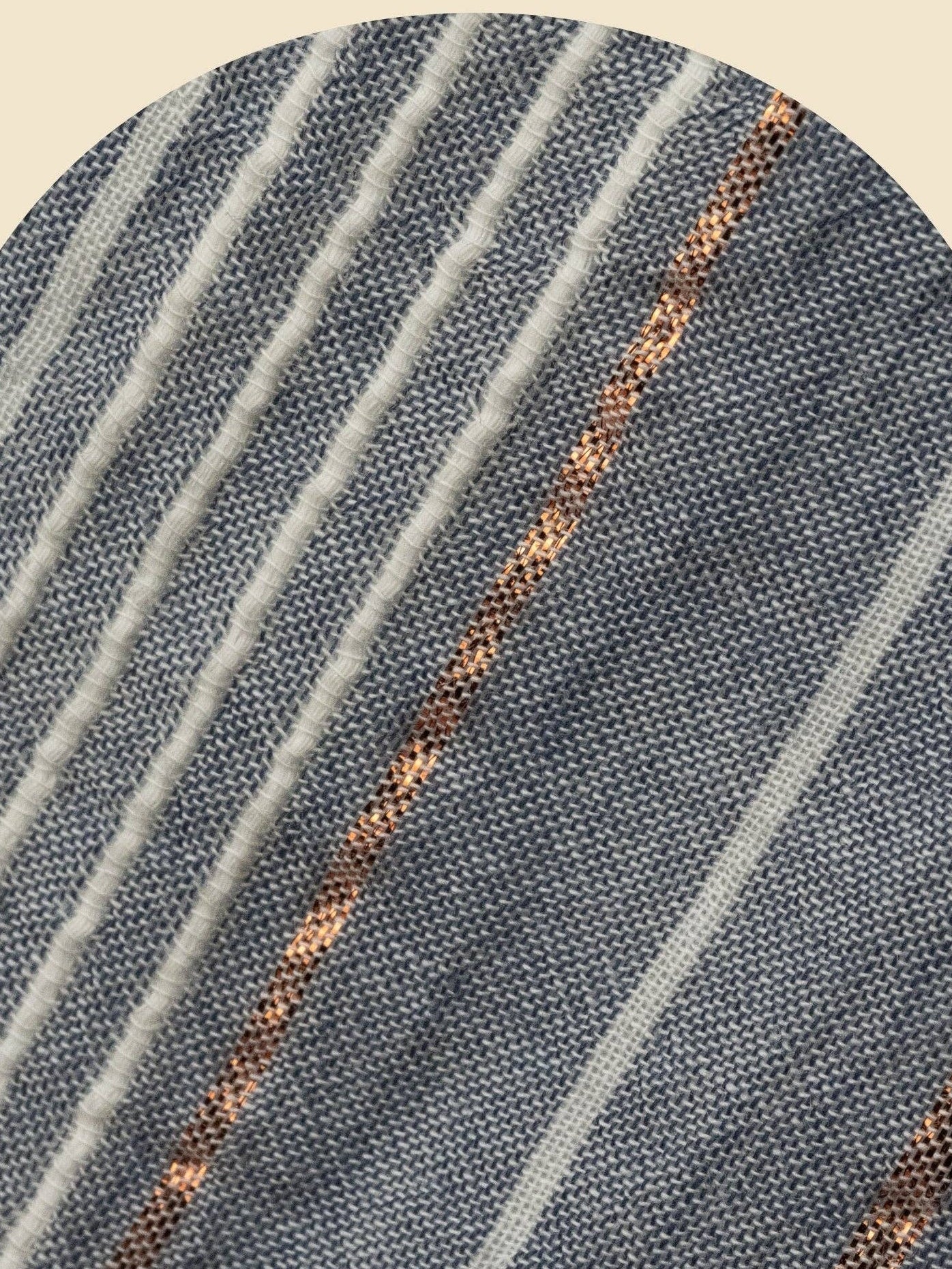 Canggu Maxi Dress - Navy With Stripes: Navy with Stripes / One Size